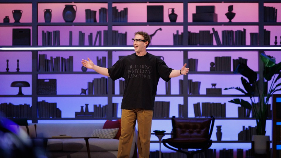 Mark Zuckerberg wearing glasses on stage at Meta Connect 2026